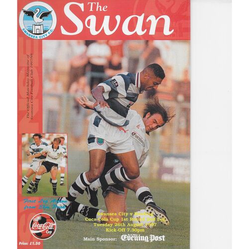 Reading Away Football Programmes