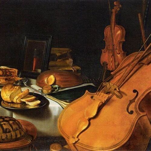 Still-Life with Musical Instruments