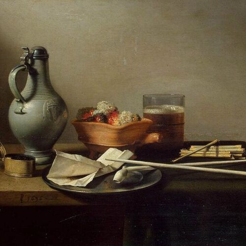 Tobacco Pipes and a Brazier