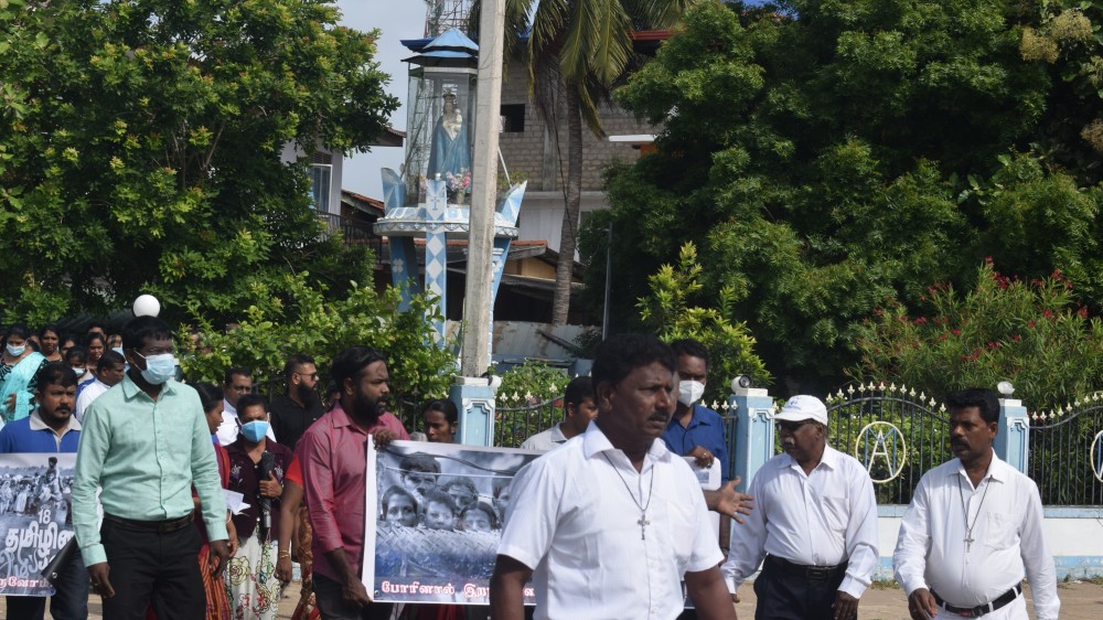 முள்ளிவாய்க்கால் 13வது ஆண்டு  நினைவையொட்டி மன்னாரில் நடைபெற்ற நிகழ்வுகள்