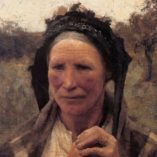 Head of a Peasant Woman