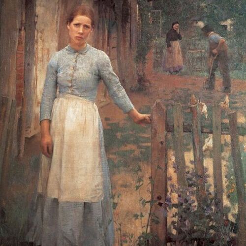 The Girl at the Gate