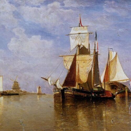 Shipping off the Dutch Coast