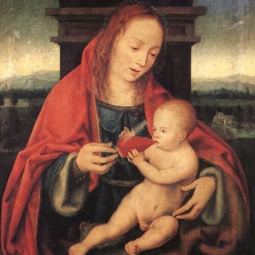 Virgin and Child (Budapest version)