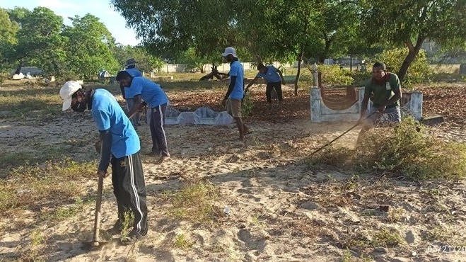 மயானங்கள் துப்பரவு