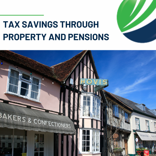 Tax savings through property and pensions