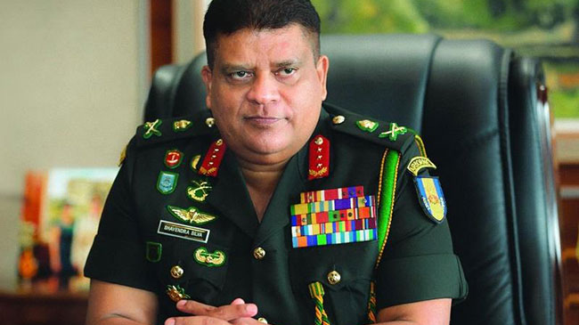 பதவி விலகும் இராணுவத் தளபதி