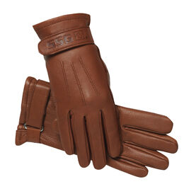 Gloves - Leather SSG Deerskin Acorn Brown