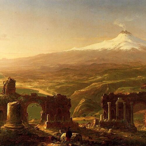 Mount Etna From Taormina