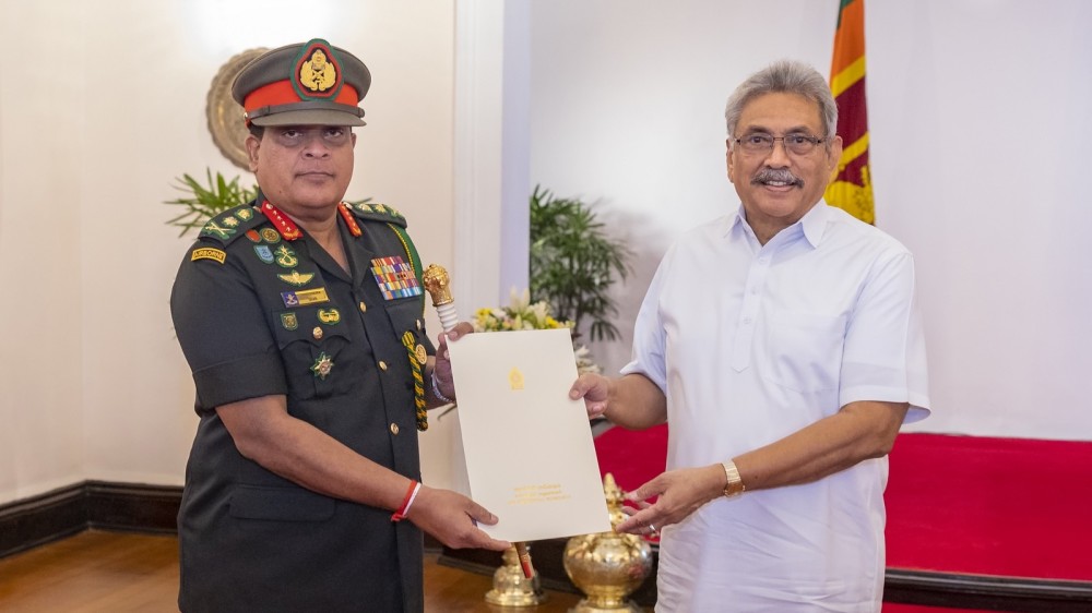 பாதுகாப்புப் படைகளின் பதில் பிரதானி, ஜெனரல் சவேந்திர சில்வா