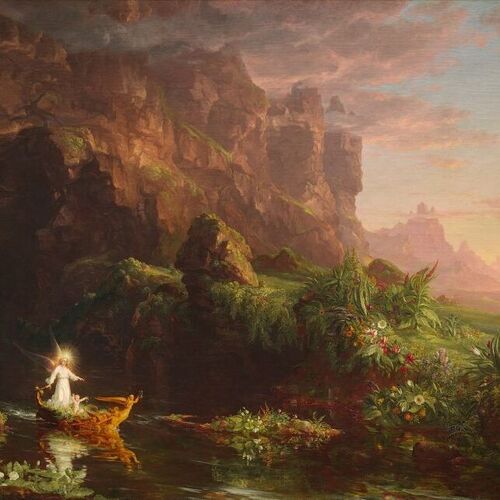 The Voyage of Life 1: Childhood (National Gallery version)