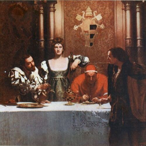 A Glass of Wine with Caesar Borgia