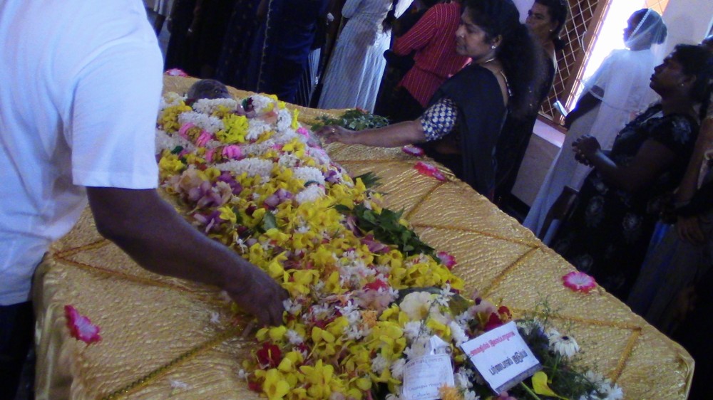 பலவருடங்களாக பிள்ளையைத் தேடிய மேரி பற்றிமா புஸ்பராணி மாரடைப்பால் காலமானார்