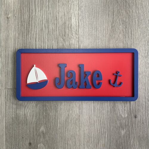 Themed Large Name Signs