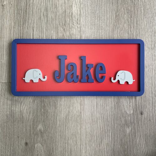 Themed Large Name Signs