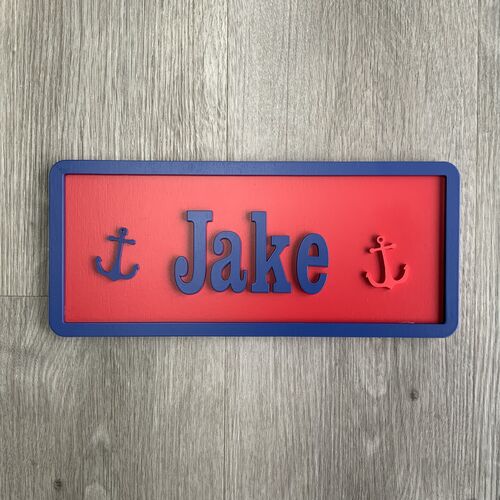 Themed Large Name Signs