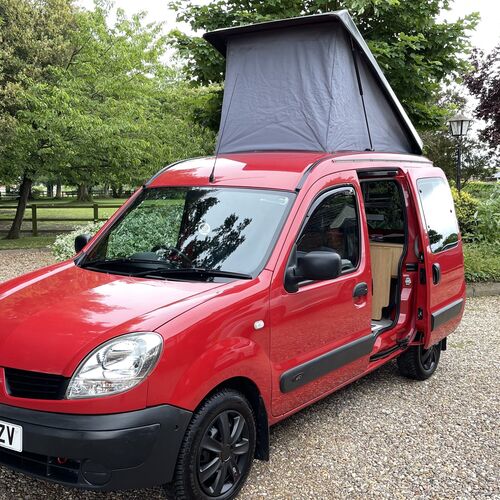 2008 (08)reg Renault Kangoo 1.5DCi Micro Camper Van 2 Berth 52148 Miles Urban Campers