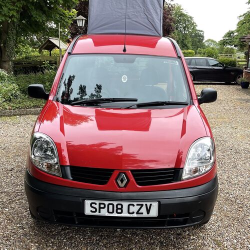 2008 (08)reg Renault Kangoo 1.5DCi Micro Camper Van 2 Berth 52148 Miles Urban Campers