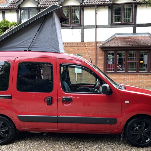 2008 (08)reg Renault Kangoo 1.5DCi Micro Camper Van 2 Berth 52148 Miles Urban Campers