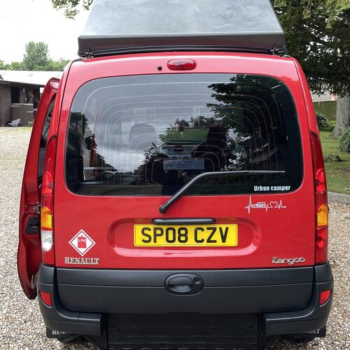 2008 (08)reg Renault Kangoo 1.5DCi Micro Camper Van 2 Berth 52148 Miles Urban Campers