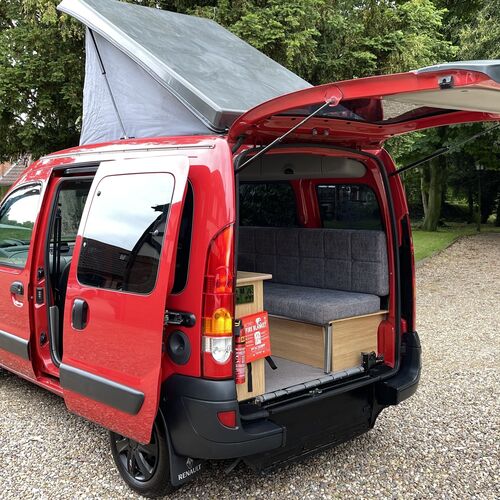 2008 (08)reg Renault Kangoo 1.5DCi Micro Camper Van 2 Berth 52148 Miles Urban Campers