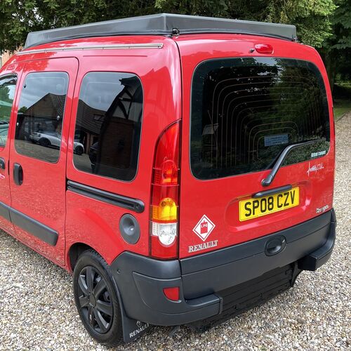 2008 (08)reg Renault Kangoo 1.5DCi Micro Camper Van 2 Berth 52148 Miles Urban Campers