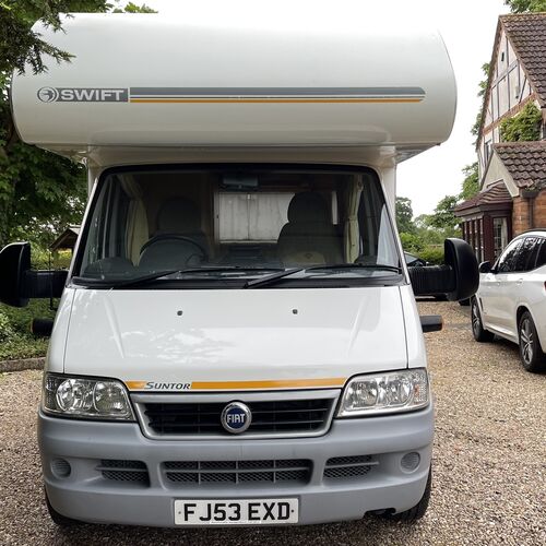 Swift Suntor 590RL Motorhome 4 Berth - 53reg Fiat Ducato - 21689 Miles