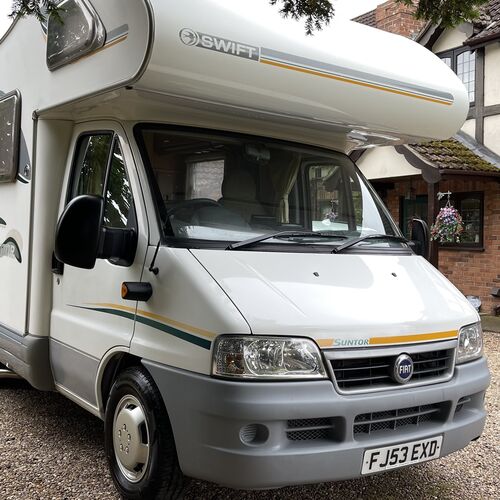 Swift Suntor 590RL Motorhome 4 Berth - 53reg Fiat Ducato - 21689 Miles