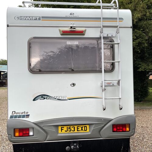 Swift Suntor 590RL Motorhome 4 Berth - 53reg Fiat Ducato - 21689 Miles