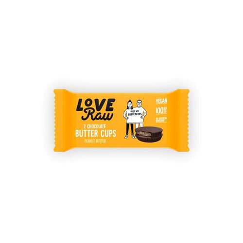 Love Raw Vegan Chocolate Butter Cups 34g