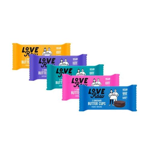 Love Raw Vegan Chocolate Butter Cups 34g
