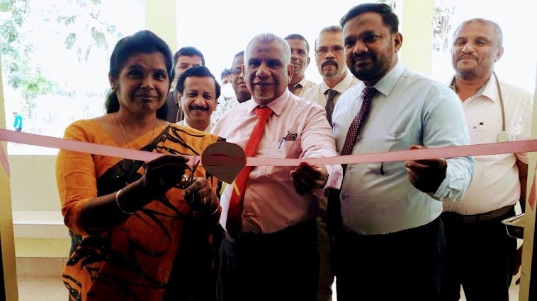 திறந்துவைக்கப்பட்ட புணரமைக்கப்பட்ட வைத்தியசாலை