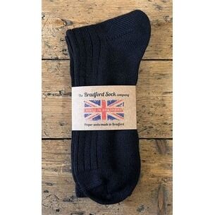 Bradford Sock Co - Thick Wool Black