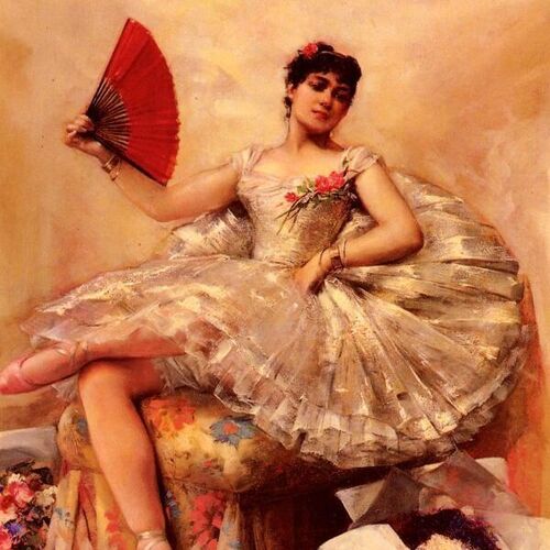 Portrait of the Ballerina Rosita Mauri