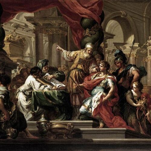 Alexander The Great in the Temple of Jerusalem