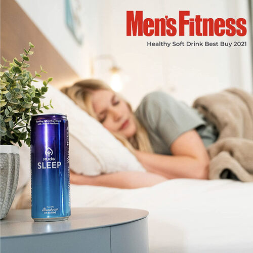 Mude Sleep (Mood Drink) Sparkling Natural Beverage with Elderflower 4 x 330ml