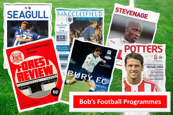 Football programmes @bobsfootballprogrammes