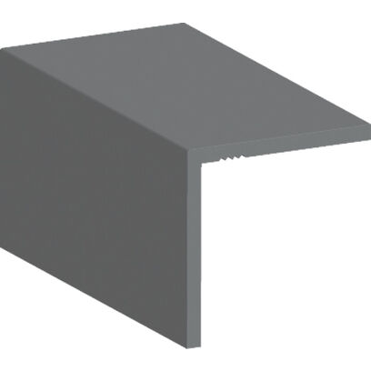 Aluminium Equal Angle- 22.23mm x 22.23mm x 3.18mm- Length 4000mm