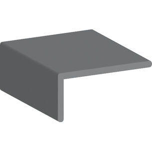 Aluminium Unequal Angle- 25mm x 12.5mm x 1.59mm- Length 3100mm