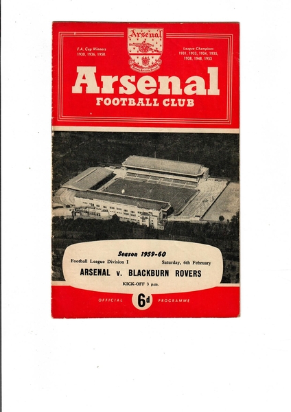 Vintage football programmes make a special gift