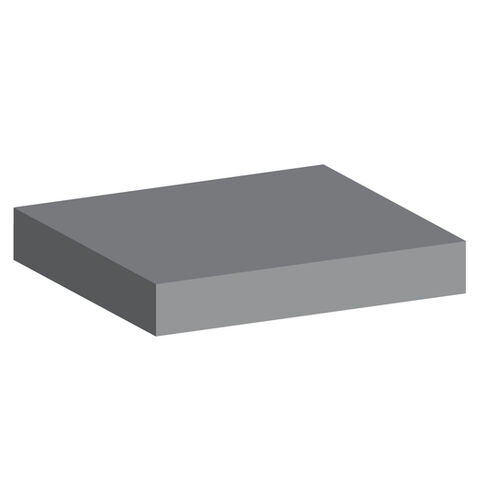 Aluminium Flat Bar- 19mm x 3.18mm- Length 4000mm