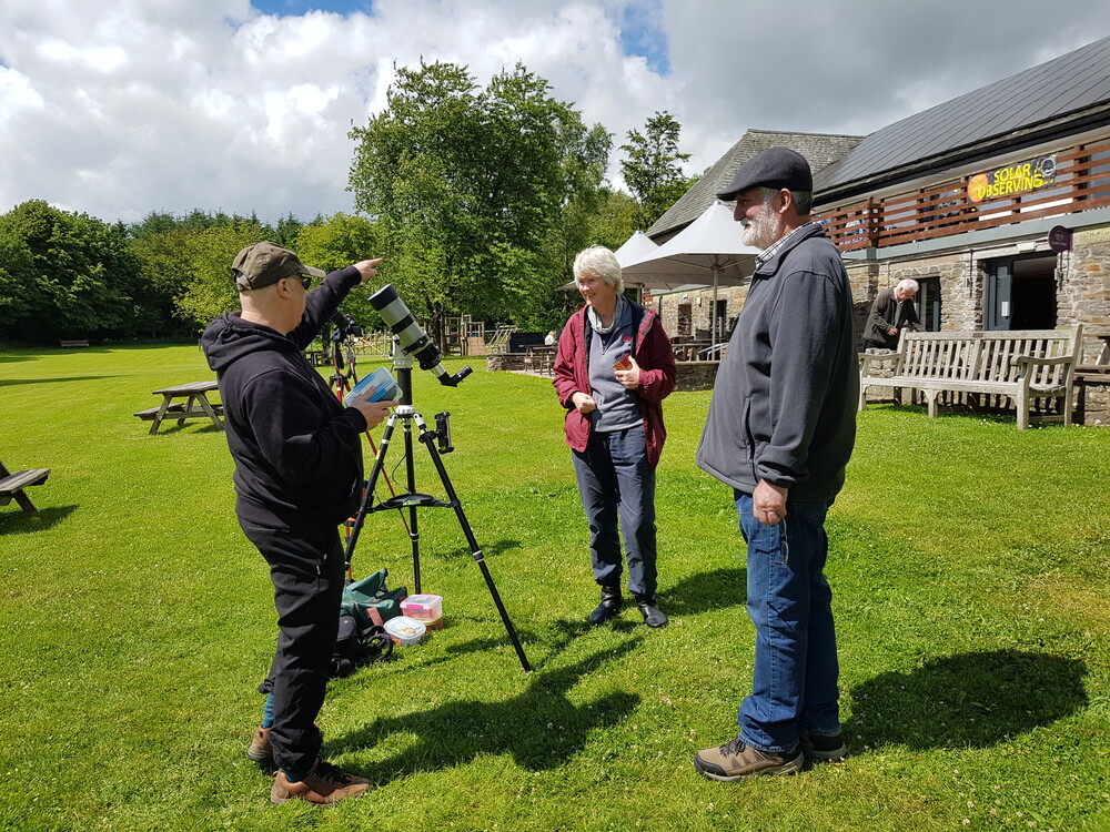 Solar Viewing Brecon 25th June 2022