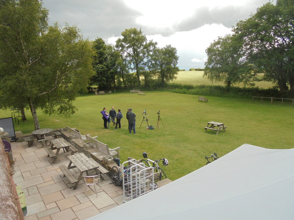 Solar Viewing Brecon 25th June 2022