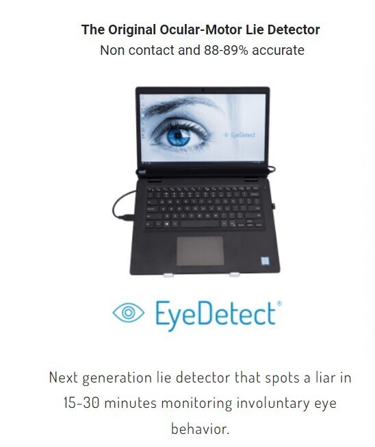 Coming soon....EyeDetect