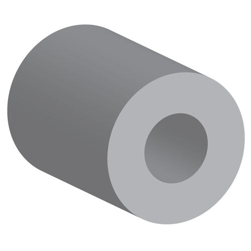 Aluminium Round Tube- 101.6mm x 3.175mm- Length 4000mm