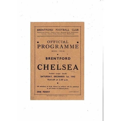 Chelsea football programmes