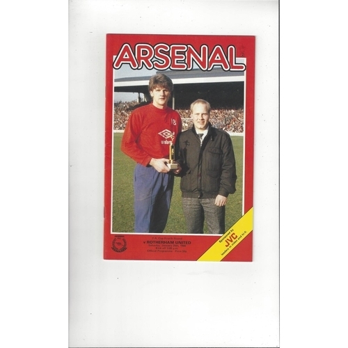 Arsenal football programmes
