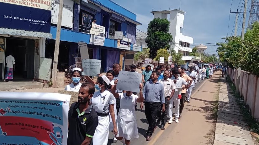 எரிபொருள் சுகாதார திணைக்கள ஊழியர்களுக்கு வழங்கும் உத்தரவாதம் வேண்டும்