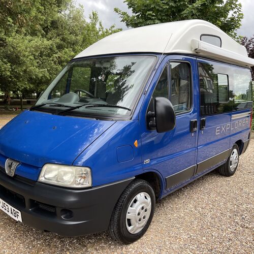 2003 (53)reg Leisure Drive Camper Van 4 Berth Peugeot Boxer 2.0 HDi SWB
