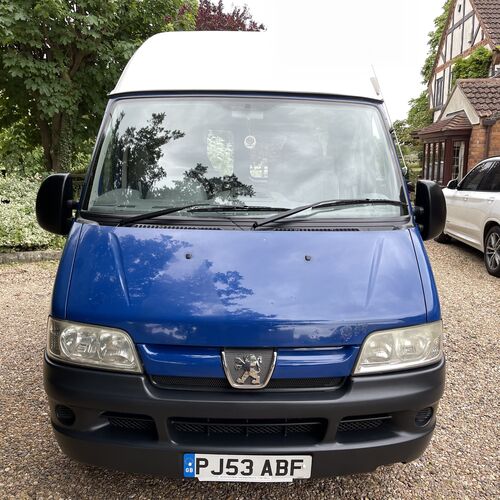 2003 (53)reg Leisure Drive Camper Van 4 Berth Peugeot Boxer 2.0 HDi SWB